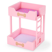 Łóżko piętrowe z pieskiem i akcesoriami różowe Puppy Dreams Bunk Bed Our Generation BD35530Z