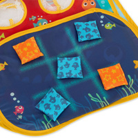 Gra zręczonościowa 3w1 woreczki z grochem Toss ‘n’ Score B.Toys BX2071Z zabawy ogrodowe i w domu