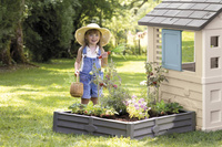 Domek ogrodowy z piaskownicą Smoby 810740 Life dla dzieci do kreatywnej zabawy na świeżym powietrzu