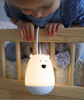 OUTLET Lampka nocna do zawieszania z pilotem Miś Rabbit & Friends 520067EZC Lampki nocne dla dzieci