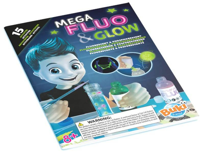 Eksperymenty dla dzieci Zestaw MEGA FLUO&GLOW 2162 Buki