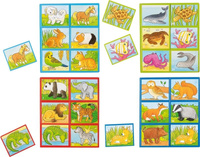 Gra pamięciowa dla dzieci Znajdź zwierzaka 56786- Goki, gratka dla trzylatka