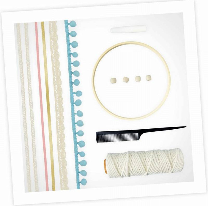 Zrób to sam - MAKRAMOWY ŁAPACZ SNÓW BE401-Buki, zabawki rozwojowe