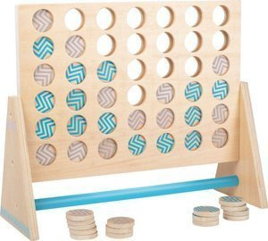 Drewniana gra Cztery w rzędzie XXL Activ 12031-SF-Small Foot, gry logiczne