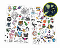 Tatuaże świecące w ciemności 75 szt Buki TA008