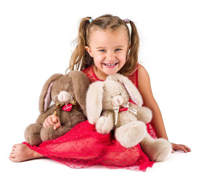 Pluszowy Króliczek kremowy 36 cm Rappa 942046