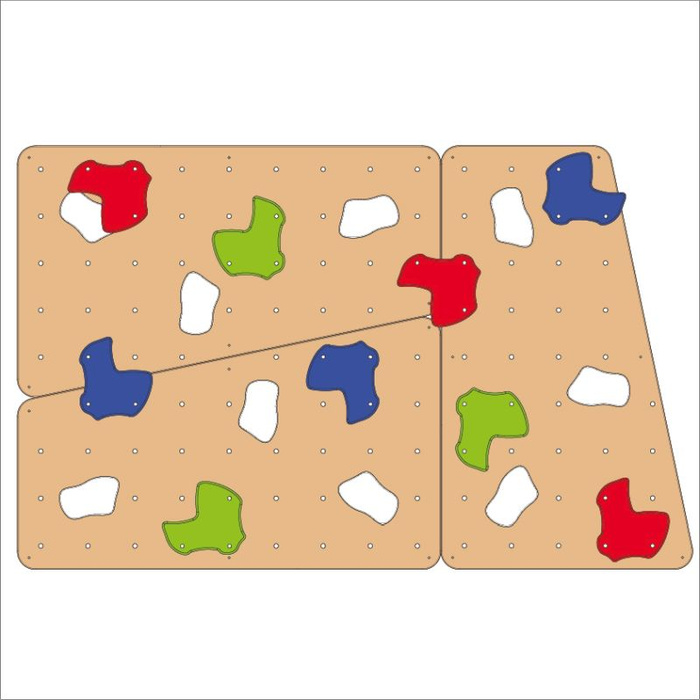 Ścianka wspinaczkowa dla dzieci 3 moduły Junior Erzi 44016