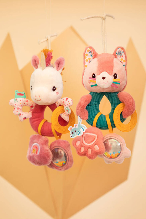 Grzechotka wielofunkcyjna Jednorożec Lena Lilliputiens 83564