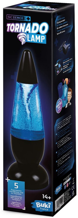Lampa tornado z doświadczeniami dla dzieci Buki SP004