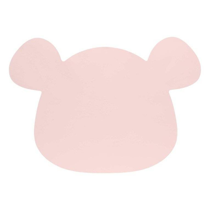 Silikonowa podkładka Little Chums Mysz różowa 1310034755-Lassig, akcesoria do karmiena