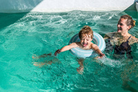 Kółko do pływania małe Ø 40 cm Garden Green Quut173328