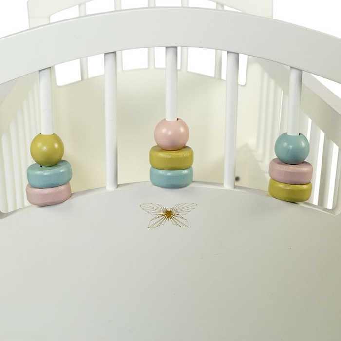 Drewniane łóżeczko dla lalek Astrup 84284