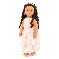 Lalka Anissa z kompletem biżuterii i przebitymi uszami 46 cm Our Generation BD31347Z 