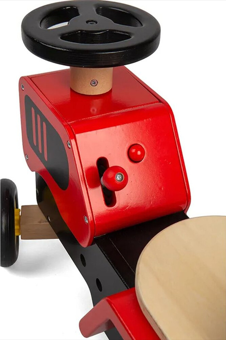 Drewniany jeździk dla dzieci Traktor Bigjigs 36015 pojazdy
