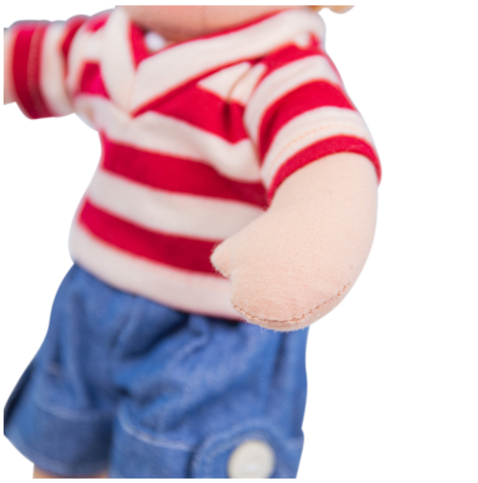 Lalka Adam (25 cm), BJD009-Bigjigs Toys, lalki dla dzieci