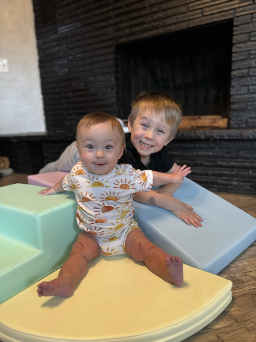 Klocki piankowe IGLU Soft Play Corner Climber pastelowy SET_06_02 domowy plac zabaw