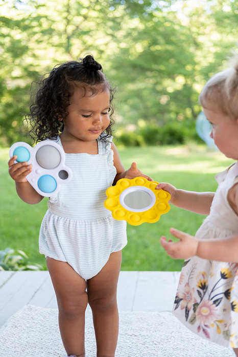 Bąbelki Dimpl Słoneczko i Chmurka Fat Brain Toys FA346-1 zabawka stymulująca sensoryczna