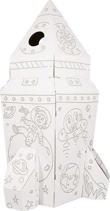 Zabawki z kartonu Kosmiczna Rakieta Tektorado 0008