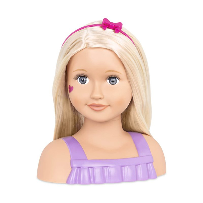 Głowa lalki do czesania blond Trista doll face Our Generation BD37966Z 