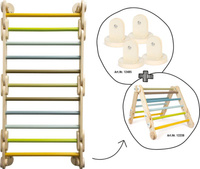 Drabinka do wspinania dla dzieci 2w1 Przygoda Small Foot 12625 zabawy ruchowe i rozwojowe
