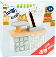 Drewniana waga ze wskaźnikiem Skala ciężkości 11201-Small Foot,sklep drewniany