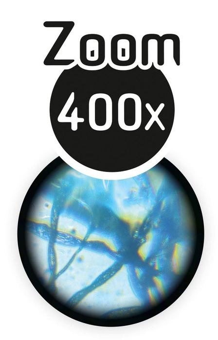 Nauka i zabawa dla dzieci Mikroskop 15 doświadczeń MR400 Buki