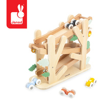 Drewniany kulodrom Rampa wyścigowa dla mrówek Sweet Cocoon Janod J04038