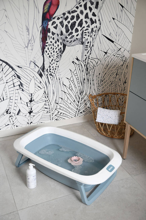 Składana wanienka dla dziecka Eazy Pop Camélé'O Bleu baltique Beaba 920403