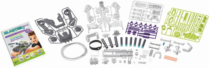 Wyrzutnia pneumatyczna na rękę dla dzieci Blaster Buki 7080