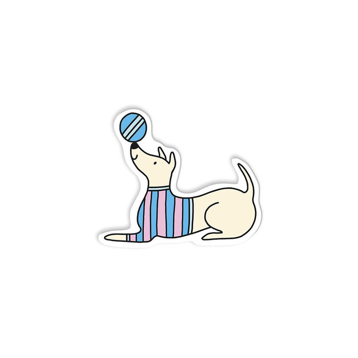 Zestaw kreatywny do tworzenia 10 ozdób z termokurczliwego plastiku Koty i psy Janod J09163