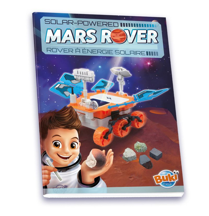 Łazik marsjański zasilany energią słoneczną model do złożenia i zabawy Buki 2175