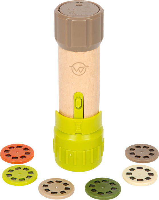 Latarka z projektorem 2w1 Odkrywca świata Small Foot