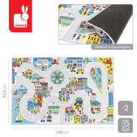 Mata do zabawy z drogą Miasto Cross Roads Janod J05910 