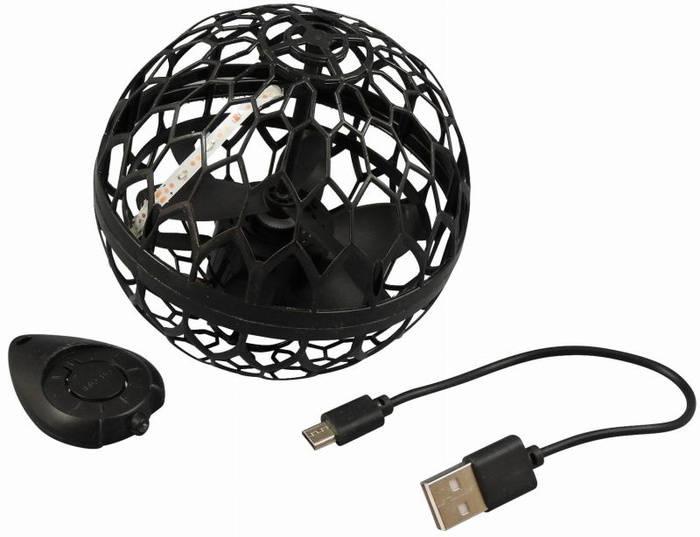 Latająca piłka do zabawy dla dzieci LED USB Buki SP006