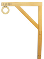 Ring rycerski z lancą i 3 pierścieniami akcesoria do Hobby Horse Astrup 84242