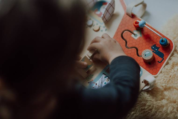 Tablica manipulacyjna z drewna Farma 83179-Lilliputiens