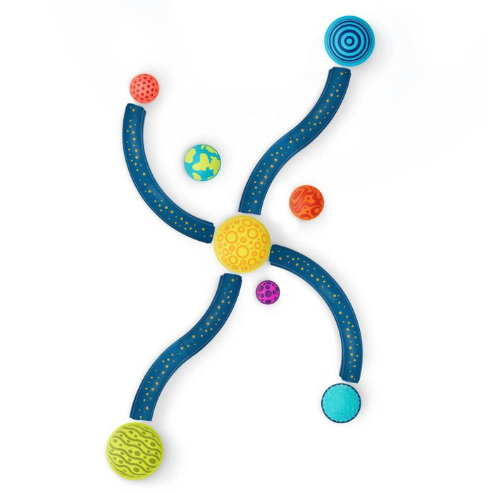 Kombinacyjna ścieżka sensoryczna dla dzieci z planetami 16 modułów Planet Hopper B.Toys BX2494Z
