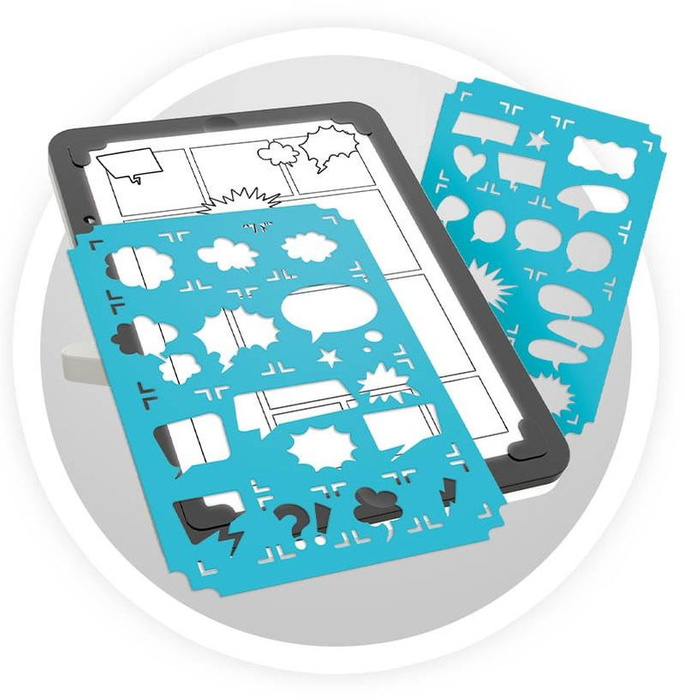 Tablet dla dzieci 3w1 z podświetleniem Buki 5432 odrysowywanie komiks flipbook