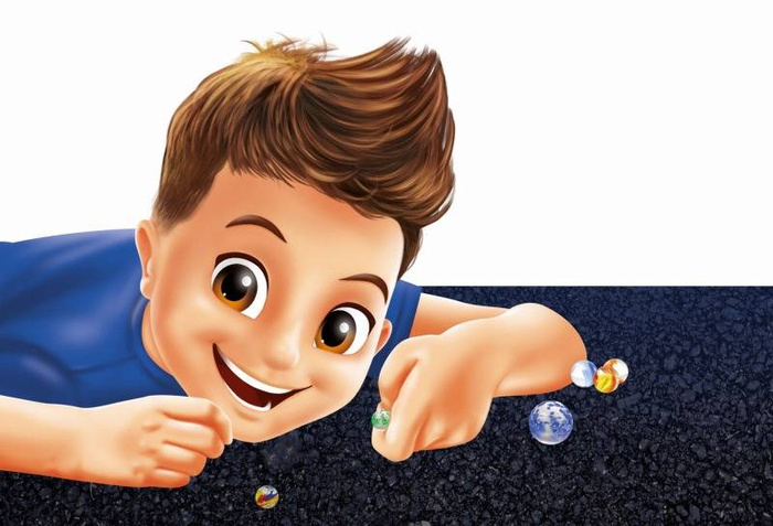 Szklane kulki - 163 szt. PM855-Buki, gry zręcznościowe dla dzieci