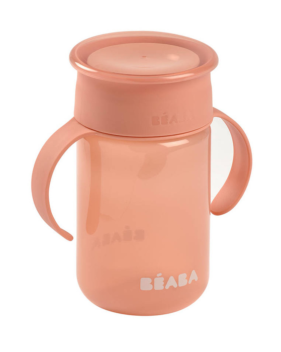 Kubek do nauki picia 340ml różowy Beaba 913571
