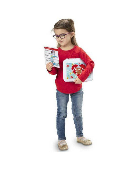 Zestaw do udzielania pierwszej pomocy z apteczką Get Well First Aid 40601-Melissa & Doug, mały lekarz