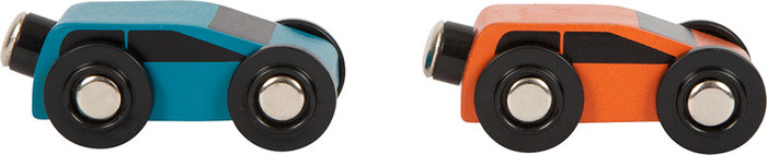 Drewniany parking garaż dla autek kilka poziomów Na rajdzie 12357 Small Foot