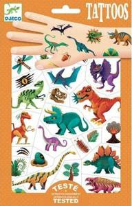 Tatuaże dla dzieci Klub Dino DJ09598-Djeco, tatuaże dla najmłodszych