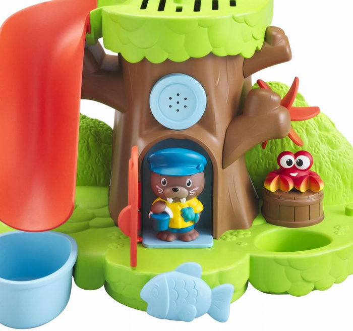 Zabawka kąpielowa wyspa pełna niespodzianek Klorofil 700501F