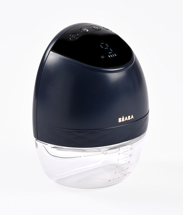 Laktator elektryczny bezprzewodowy muszlowy Hands-Free 180 ml Night Blue Beaba 911735