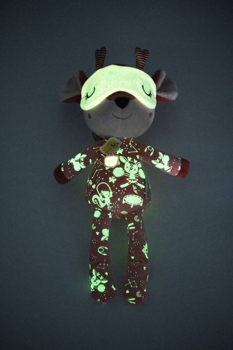 Przytulanka do spania świecąca w ciemności Sarenka Stella 32cm 83448 Lilliputiens