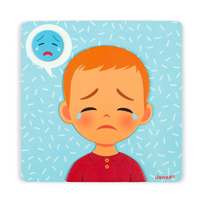 Magnetyczna układanka Emocje, Janod J08038