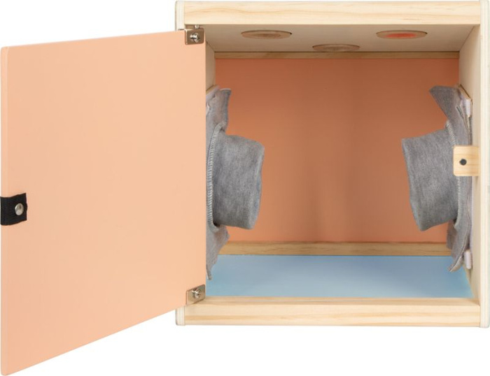 Pudełko zgadywanka pudełko wrażeń zmysłowych Sensory Small Foot 12466 gry dotykowe