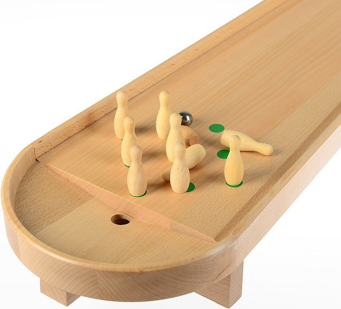 Kręgle stołowe, 120003-Pilch, zręcznościowe gry dla dzieci