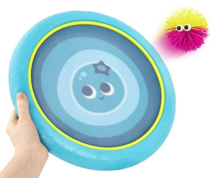 Gra zręcznościowa sprężyste dyski z kudłatymi piłeczkami Poppin’ Paddles B.Toys BX1916Z